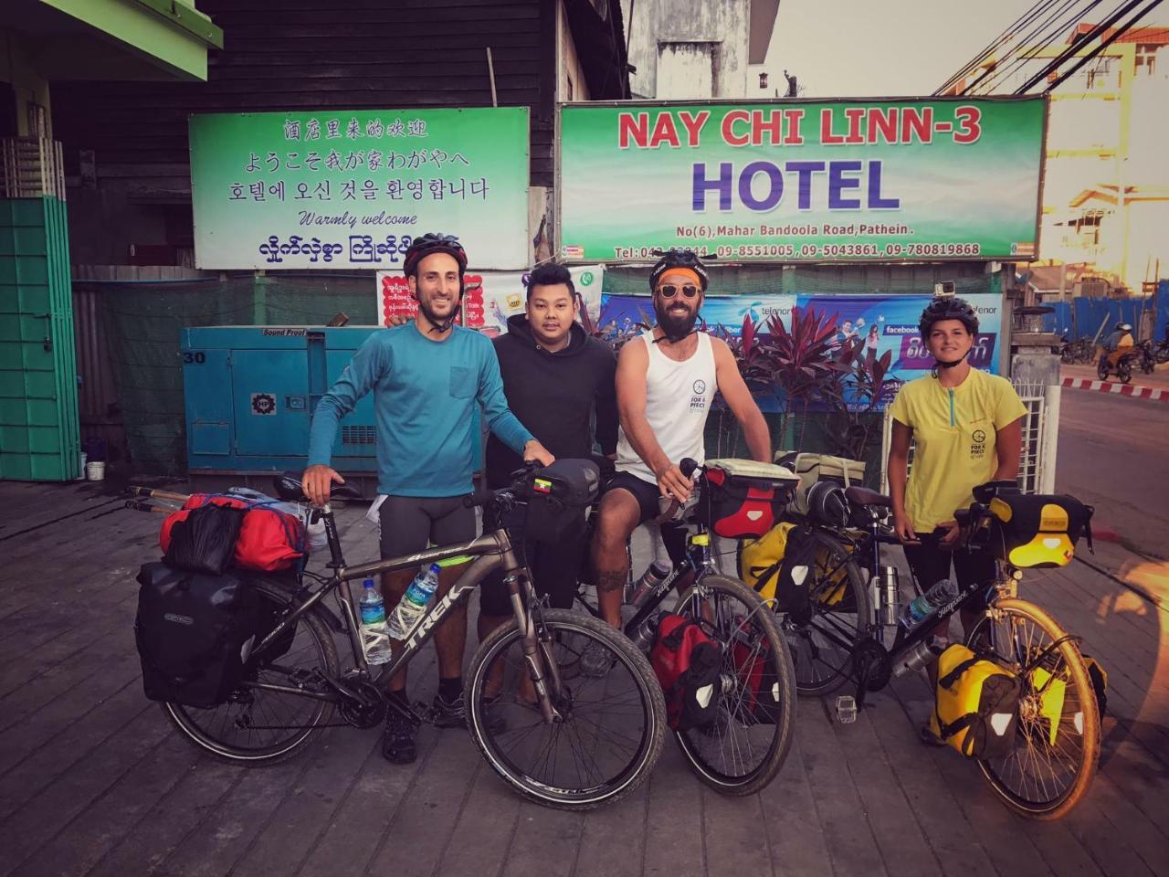 Nay Chi Lin Hotel Pathein Bagian luar foto